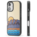 iPhone 16 Pro Max South Sunset Black Impact Phone Case