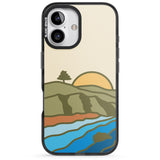 iPhone 16 Pro Max North Sunset Black Impact Phone Case