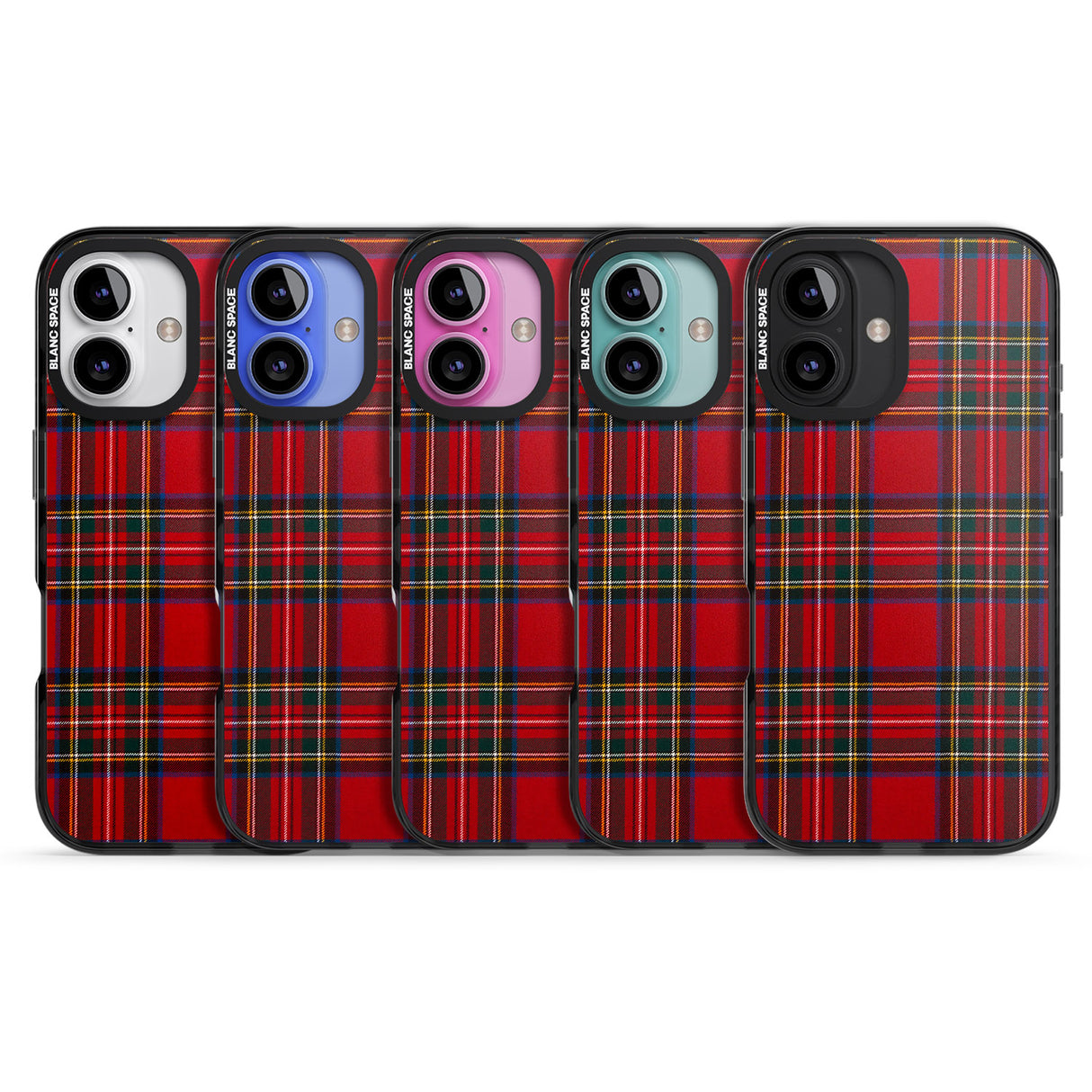 iPhone 16 Pro Max Royal Stewart Tartan Black Impact Phone Case