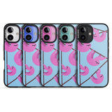 iPhone 16 Pro Max Pink Sloth Black Impact Phone Case