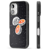 iPhone 16 Pro Max Blood Orange Moon Black Impact Phone Case