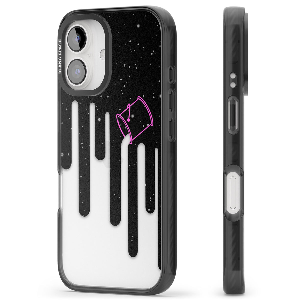 iPhone 16 Pro Max Space Bucket Black Impact Phone Case