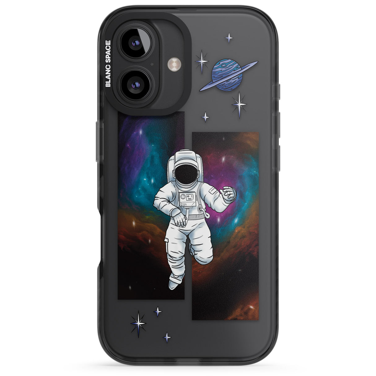 iPhone 16 Pro Max Escape The Nebula Black Impact Phone Case