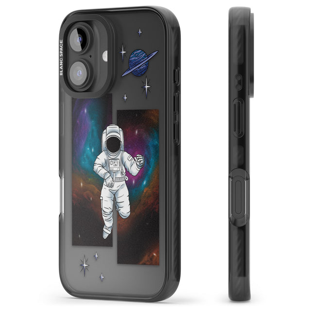 iPhone 16 Pro Max Escape The Nebula Black Impact Phone Case