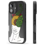 iPhone 16 Pro Max Let The Mind Flourish Black Impact Phone Case