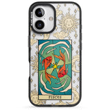 iPhone 16 Pro Max Celestial Zodiac - Pisces Black Impact Phone Case + Magsafe