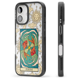 iPhone 16 Pro Max Celestial Zodiac - Pisces Black Impact Phone Case + Magsafe