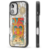 iPhone 16 Pro Max Celestial Zodiac - Aries Black Impact Phone Case + Magsafe