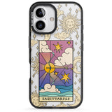 iPhone 16 Pro Max Celestial Zodiac - Sagittarius Black Impact Phone Case + Magsafe