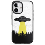 iPhone 16 Pro Max Alien Abduction Black Impact Phone Case