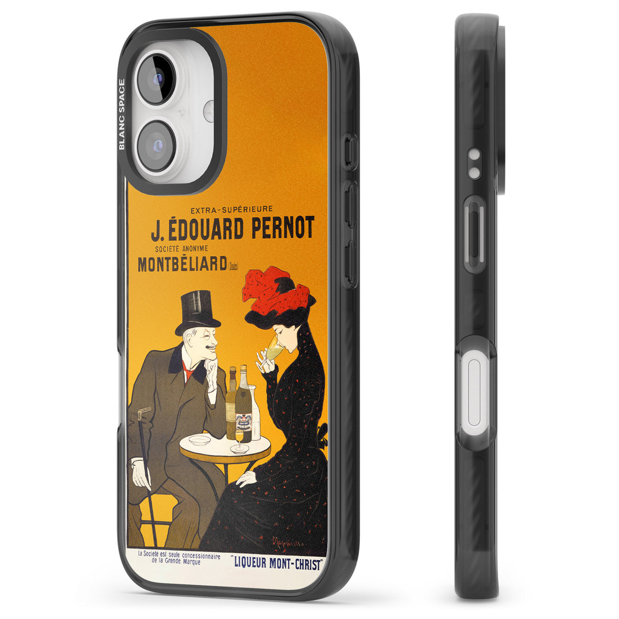 iPhone 16 Pro Max Absinthe, J.Edouard Pernot Poster Black Impact Phone Case