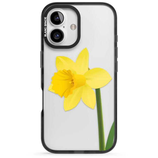 iPhone 16 Pro Max Daffodil Black Impact Phone Case