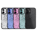 iPhone 16 Pro Max Aquarius Emblem - Transparent Design Black Impact Phone Case