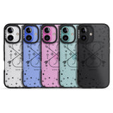 iPhone 16 Pro Max Gemini Emblem - Transparent Design Black Impact Phone Case