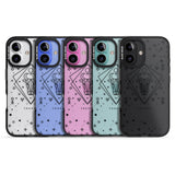 iPhone 16 Pro Max Taurus Emblem - Transparent Design Black Impact Phone Case