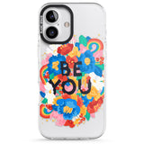 iPhone 16 Pro Max Be You Black Impact Phone Case