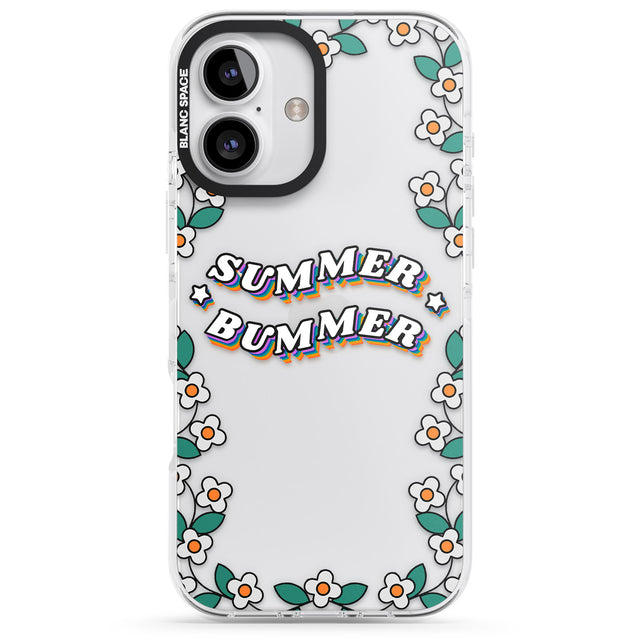 iPhone 16 Summer Bummer Clear Impact Phone Case