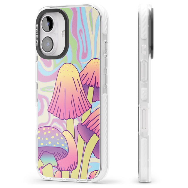 iPhone 16 Shroomin' Clear Impact Phone Case