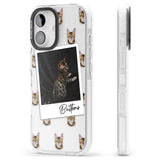 iPhone 16 Pro Max Personalised Bengal Cat Photo Black Impact Phone Case