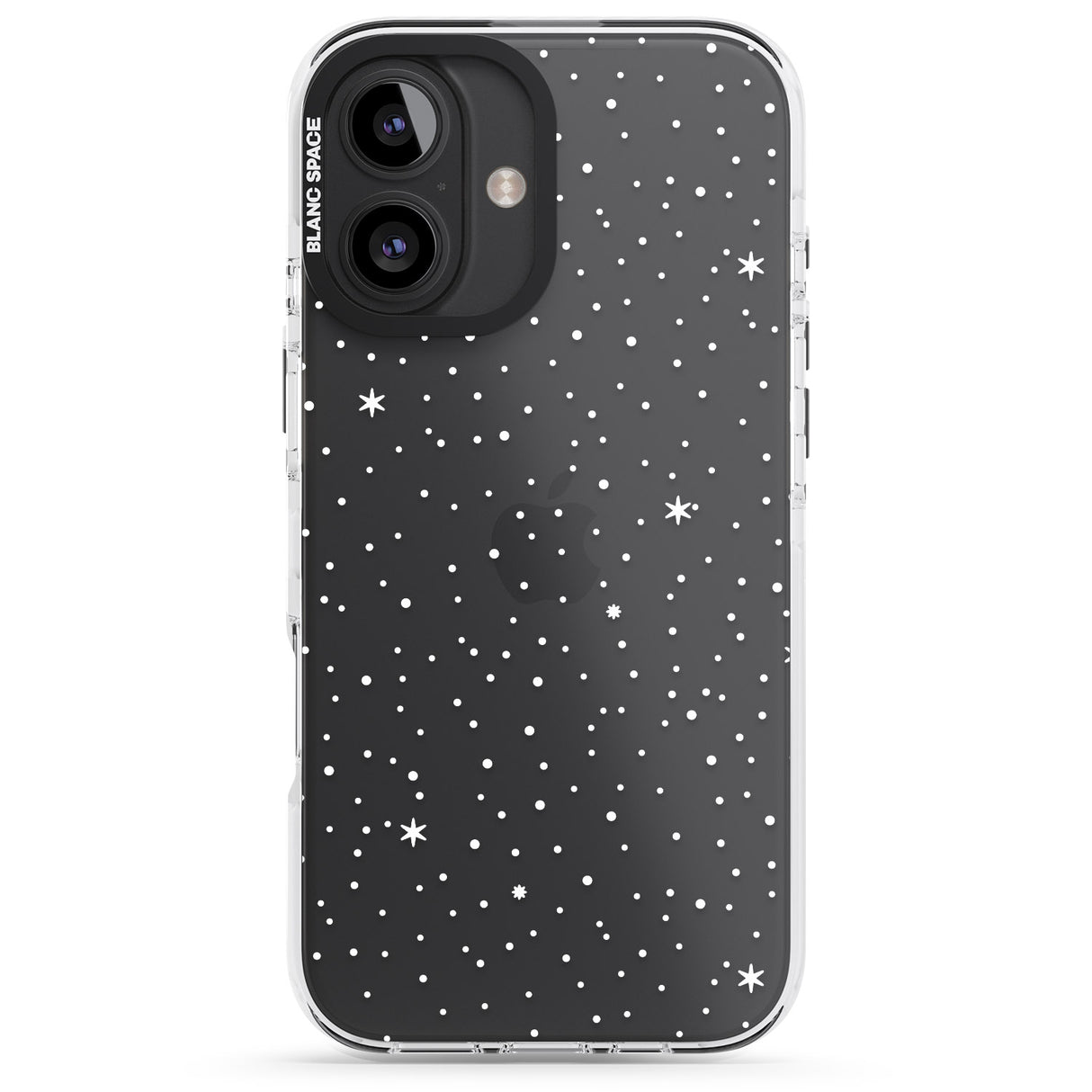 iPhone 16 Pro Max Celestial Starry Sky White Black Impact Phone Case