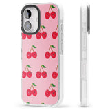 iPhone 16 Pro Max Cheeky Cherry Black Impact Phone Case