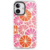 iPhone 16 Pro Max Citrus Slices Black Impact Phone Case