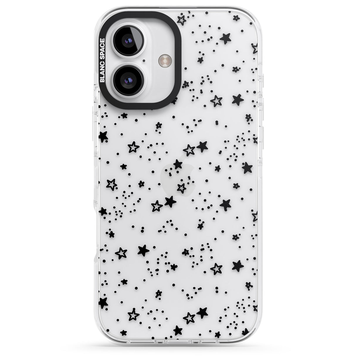 iPhone 16 Pro Max Mixed Stars Black Impact Phone Case