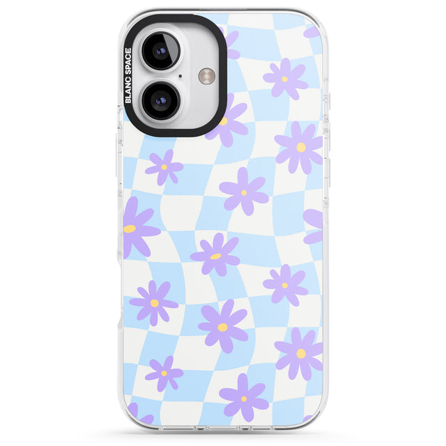 iPhone 16 Pro Max Serene Skies & Flowers Black Impact Phone Case