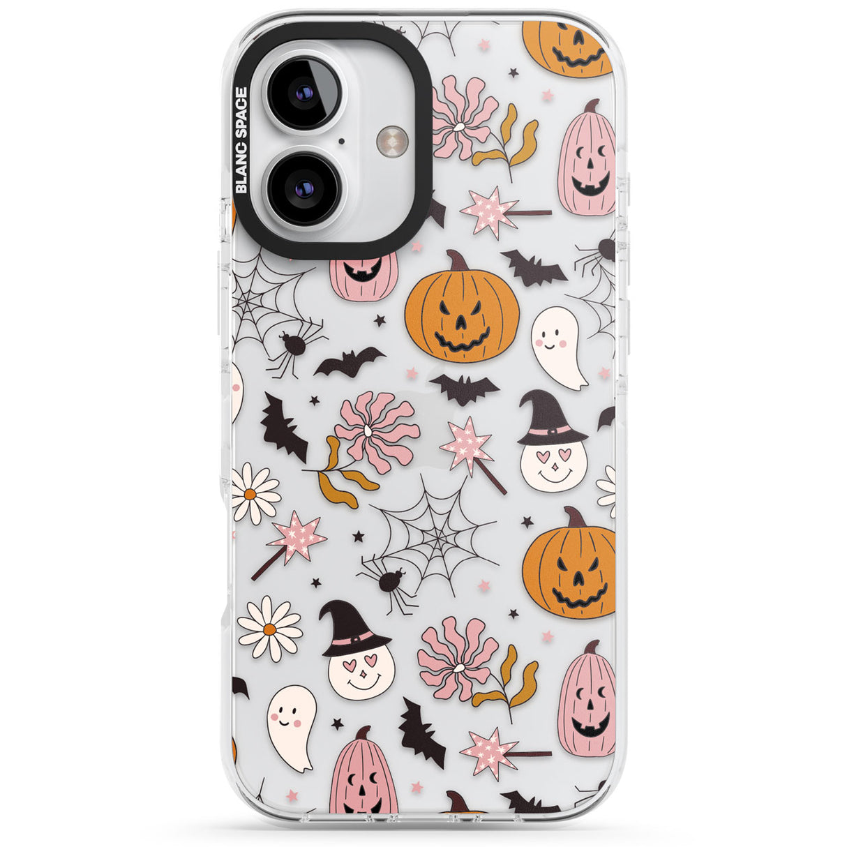 Spooky Mix Impact Phone Case for iPhone 16, iPhone 16 Plus