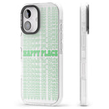 iPhone 16 Pro Max Happy Place (Green) Clear Impact Phone Case + Magsafe