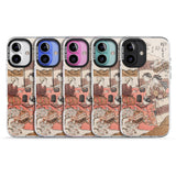 iPhone 16 Pro Max Japanese Afternoon Tea Black Impact Phone Case