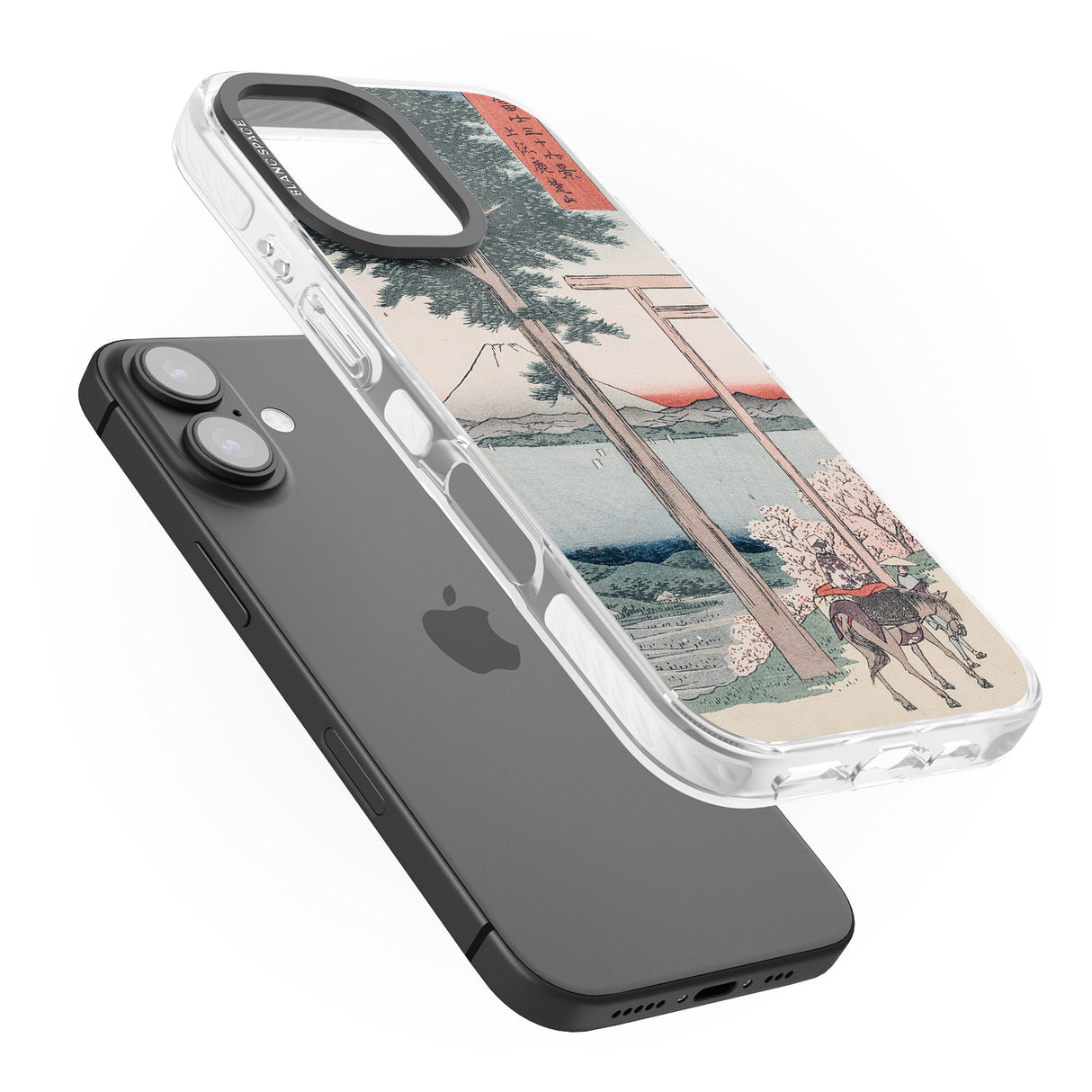 iPhone 16 Pro Max Gates to Mt. Fuji Black Impact Phone Case