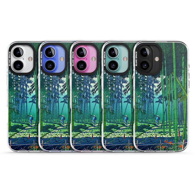 Bamboo Grove of Saga Impact Phone Case for iPhone 16, iPhone 16 Plus