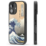 Great Wave Impact Phone Case for iPhone 16, iPhone 16 Plus