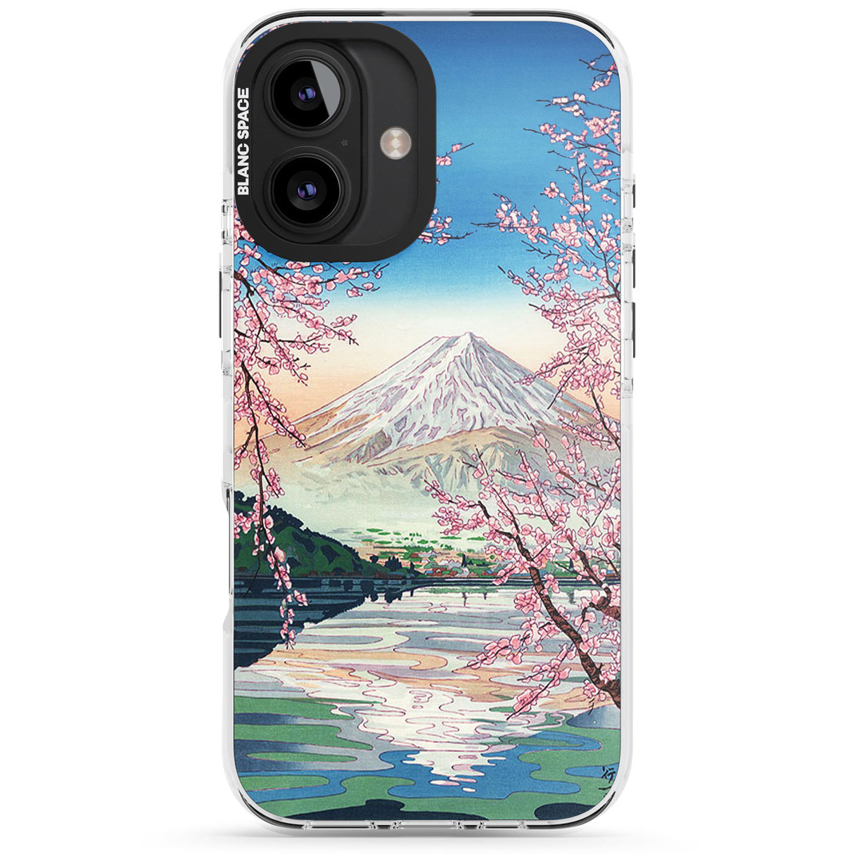 Mt. Fuji from Lake Kawaguchi Impact Phone Case for iPhone 16, iPhone 16 Plus