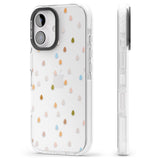 iPhone 16 Pro Max Raindrops Black Impact Phone Case