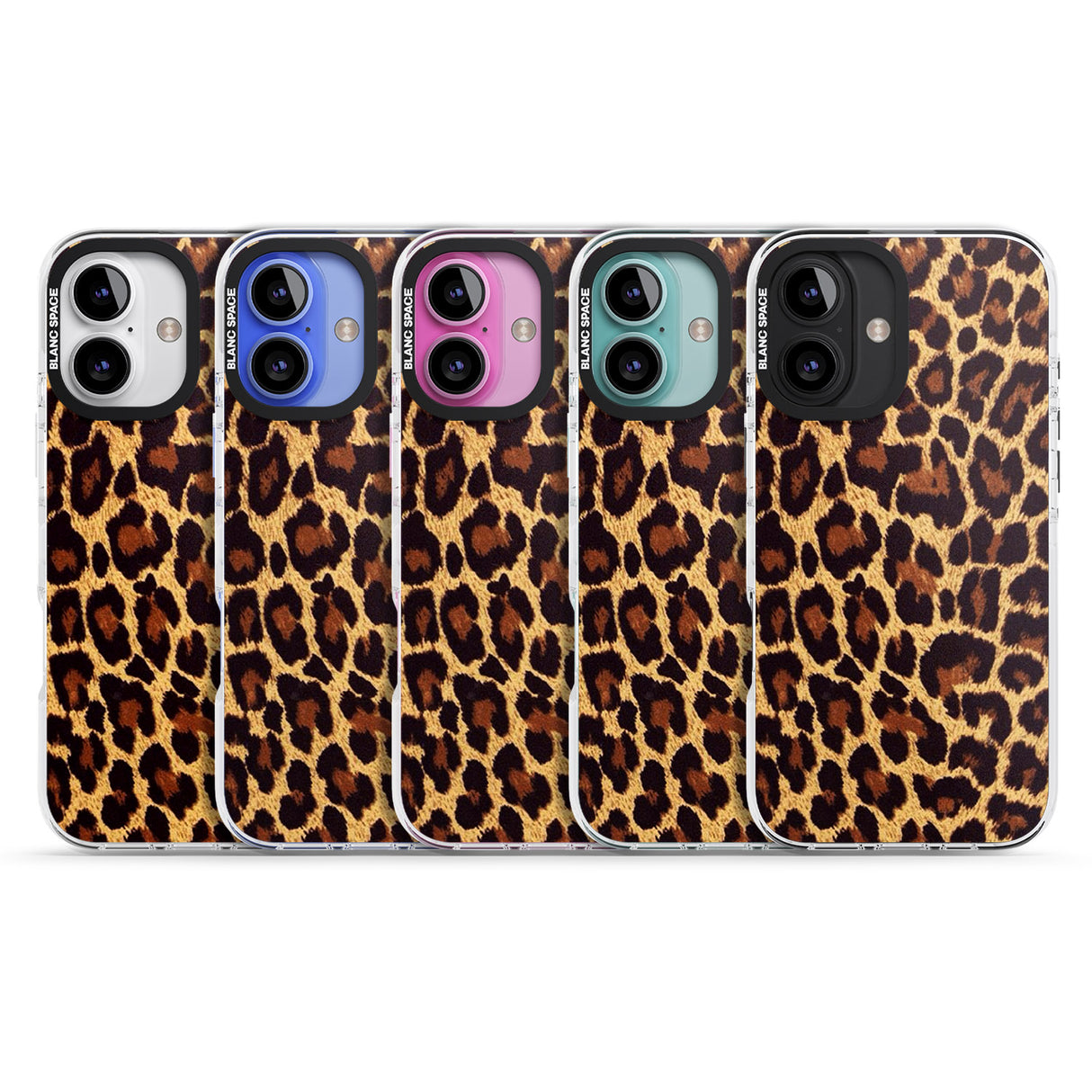 iPhone 16 Pro Max Gold Leopard Print Black Impact Phone Case