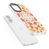 Mushroom Medley Impact Magsafe Phone Case for iPhone 16, iPhone 16 Plus