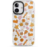 Pumpkin Spice Impact Magsafe Phone Case for iPhone 16, iPhone 16 Plus