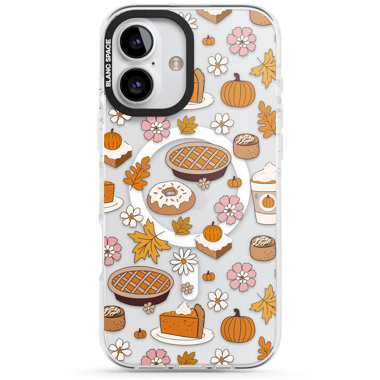 Pumpkin Pie & Autumn Treats Impact Magsafe Phone Case for iPhone 16, iPhone 16 Plus