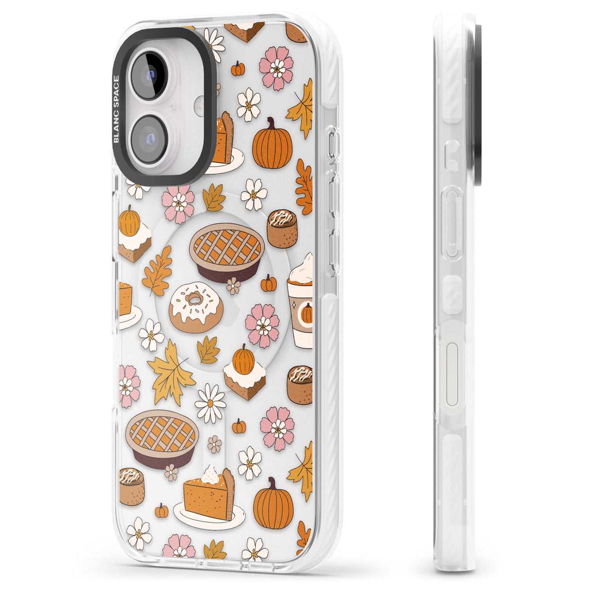 Pumpkin Pie & Autumn Treats Impact Magsafe Phone Case for iPhone 16, iPhone 16 Plus