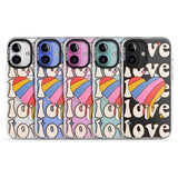 iPhone 16 Groovy Love Clear Impact Phone Case