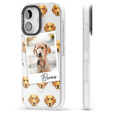 iPhone 16 Pro Max Personalised Labrador - Dog Photo Black Impact Phone Case