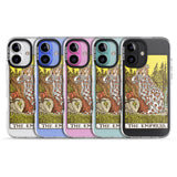 iPhone 16 Pro Max Personalised The Empress Tarot Card - Colour Black Impact Phone Case