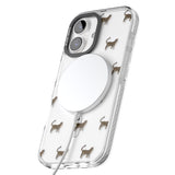 iPhone 16 Pro Max Bengal Cat Pattern Black Impact Phone Case