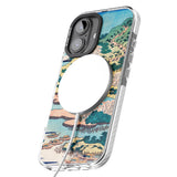 iPhone 16 Pro Max Coastal Community by Katsushika Hokusai Black Impact Phone Case