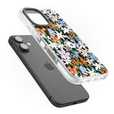 iPhone 16 Pro Max Springtime Meadow: Solid Black Impact Phone Case