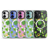 iPhone 16 Pro Max Lucky Irish Clover Black Impact Phone Case