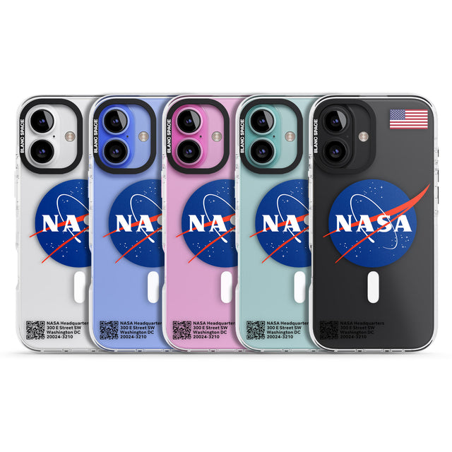 iPhone 16 Pro Max NASA Meatball Black Impact Phone Case