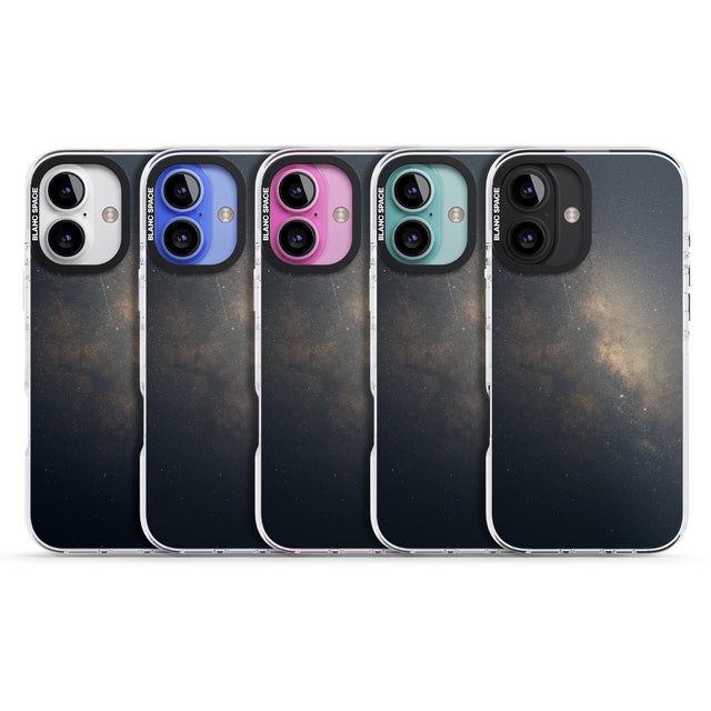 iPhone 16 Pro Max Night Sky Photograph Black Impact Phone Case